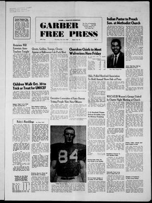 Garber Free Press (Garber, Okla.), Vol. 69, No. 3, Ed. 1 Thursday, October 24, 1968