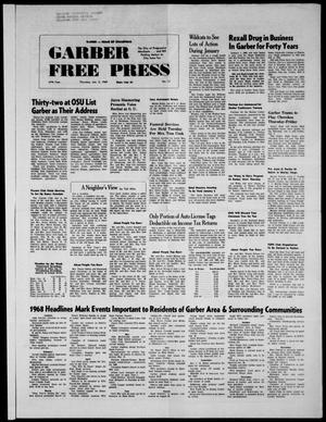 Garber Free Press (Garber, Okla.), Vol. 69, No. 13, Ed. 1 Thursday, January 2, 1969