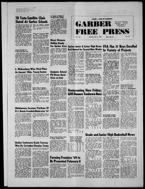 Garber Free Press (Garber, Okla.), Vol. 69, No. 18, Ed. 1 Thursday, February 6, 1969