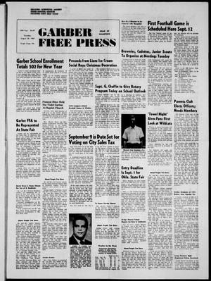 Garber Free Press (Garber, Okla.), Vol. 69, No. 47, Ed. 1 Thursday, August 28, 1969