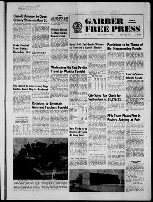 Garber Free Press (Garber, Okla.), Vol. 70, No. 50, Ed. 1 Thursday, September 17, 1970