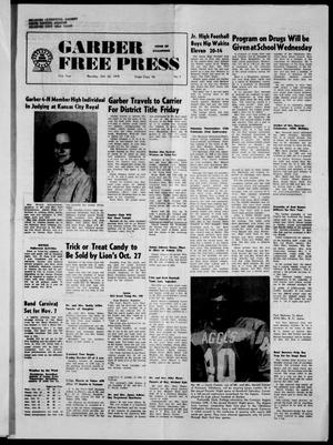 Garber Free Press (Garber, Okla.), Vol. 71, No. 3, Ed. 1 Thursday, October 22, 1970