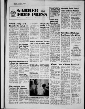 Garber Free Press (Garber, Okla.), Vol. 71, No. 48, Ed. 1 Thursday, September 2, 1971