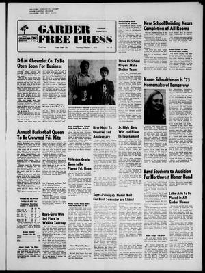 Garber Free Press (Garber, Okla.), Vol. 73, No. 18, Ed. 1 Thursday, February 1, 1973