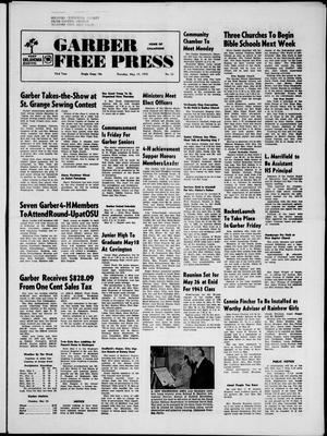 Garber Free Press (Garber, Okla.), Vol. 73, No. 33, Ed. 1 Thursday, May 17, 1973