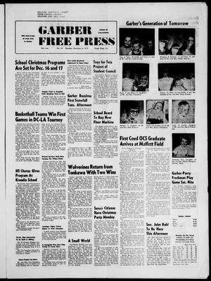 Garber Free Press (Garber, Okla.), Vol. 74, No. 10, Ed. 1 Thursday, December 6, 1973