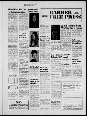 Garber Free Press (Garber, Okla.), Vol. 74, No. 19, Ed. 1 Thursday, February 7, 1974