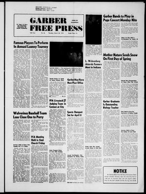 Garber Free Press (Garber, Okla.), Vol. 74, No. 26, Ed. 1 Thursday, March 28, 1974