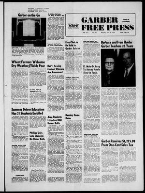 Garber Free Press (Garber, Okla.), Vol. 74, No. 38, Ed. 1 Thursday, June 20, 1974