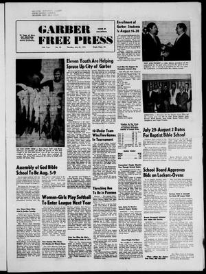 Garber Free Press (Garber, Okla.), Vol. 74, No. 43, Ed. 1 Thursday, July 25, 1974