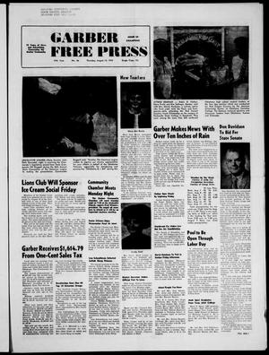 Garber Free Press (Garber, Okla.), Vol. 74, No. 46, Ed. 1 Thursday, August 15, 1974
