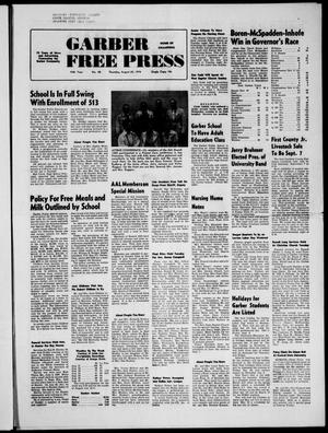 Garber Free Press (Garber, Okla.), Vol. 74, No. 48, Ed. 1 Thursday, August 29, 1974