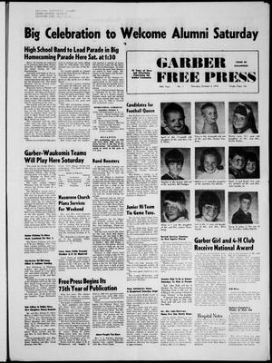 Garber Free Press (Garber, Okla.), Vol. 75, No. 1, Ed. 1 Thursday, October 3, 1974