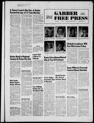 Garber Free Press (Garber, Okla.), Vol. 75, No. 4, Ed. 1 Thursday, October 24, 1974