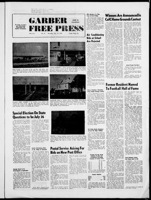 Garber Free Press (Garber, Okla.), Vol. 75, No. 41, Ed. 1 Thursday, July 10, 1975