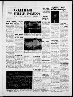 Garber Free Press (Garber, Okla.), Vol. 75, No. 42, Ed. 1 Thursday, July 17, 1975