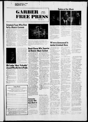 Garber Free Press (Garber, Okla.), Vol. 76, No. 23, Ed. 1 Thursday, March 11, 1976