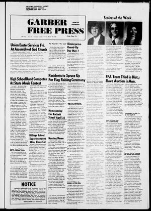 Garber Free Press (Garber, Okla.), Vol. 76, No. 28, Ed. 1 Thursday, April 15, 1976