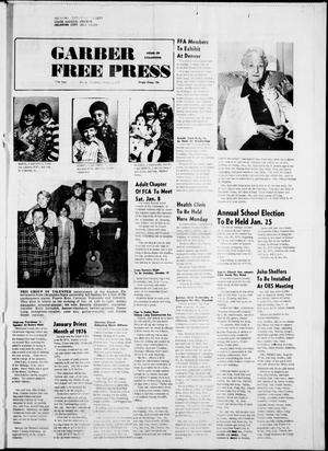 Garber Free Press (Garber, Okla.), Vol. 77, No. 14, Ed. 1 Thursday, January 6, 1977