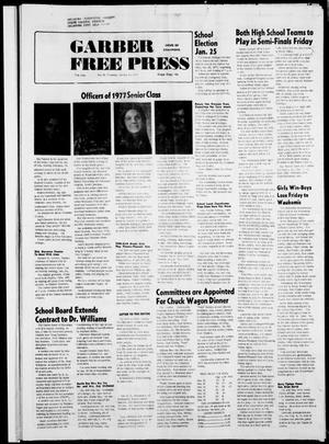 Garber Free Press (Garber, Okla.), Vol. 77, No. 16, Ed. 1 Thursday, January 20, 1977