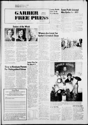 Garber Free Press (Garber, Okla.), Vol. 77, No. 23, Ed. 1 Thursday, March 10, 1977