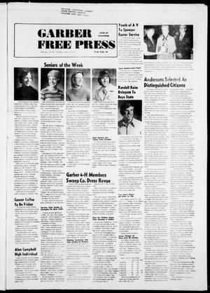 Garber Free Press (Garber, Okla.), Vol. 77, No. 26, Ed. 1 Thursday, March 31, 1977
