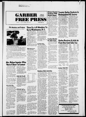 Garber Free Press (Garber, Okla.), Vol. 77, No. 37, Ed. 1 Thursday, June 16, 1977
