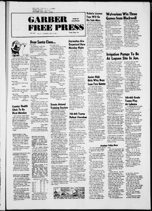 Garber Free Press (Garber, Okla.), Vol. 78, No. 10, Ed. 1 Thursday, December 8, 1977
