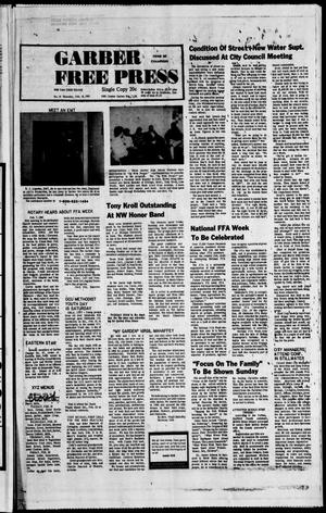 Garber Free Press (Garber, Okla.), Vol. 84, No. 16, Ed. 1 Thursday, February 14, 1985