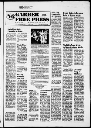 Garber Free Press (Garber, Okla.), Vol. 81, No. 44, Ed. 1 Thursday, August 6, 1981