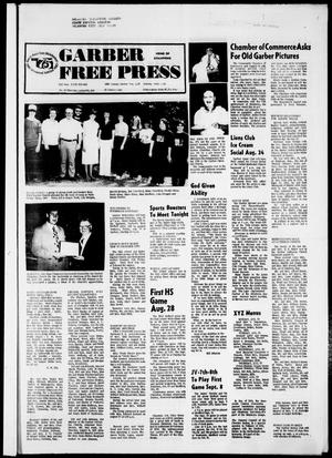 Garber Free Press (Garber, Okla.), Vol. 81, No. 46, Ed. 1 Thursday, August 20, 1981