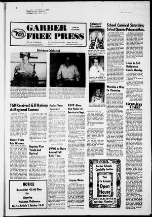 Garber Free Press (Garber, Okla.), Vol. 82, No. 3, Ed. 1 Thursday, October 22, 1981