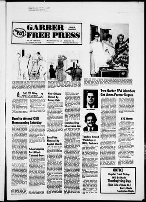 Garber Free Press (Garber, Okla.), Vol. 82, No. 6, Ed. 1 Thursday, November 12, 1981