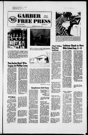 Garber Free Press (Garber, Okla.), Vol. 82, No. 40, Ed. 1 Thursday, July 22, 1982