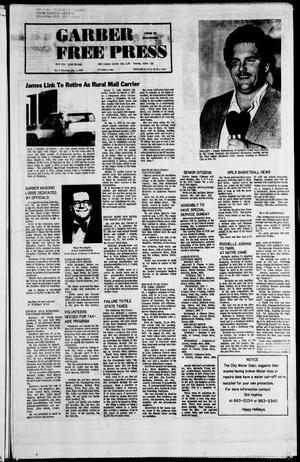 Garber Free Press (Garber, Okla.), Vol. 83, No. 6, Ed. 1 Thursday, December 1, 1983