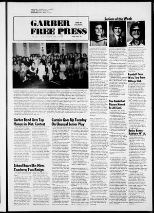 Garber Free Press (Garber, Okla.), Vol. 78, No. 23, Ed. 1 Thursday, March 16, 1978
