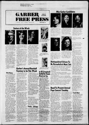 Garber Free Press (Garber, Okla.), Vol. 78, No. 25, Ed. 1 Thursday, March 30, 1978