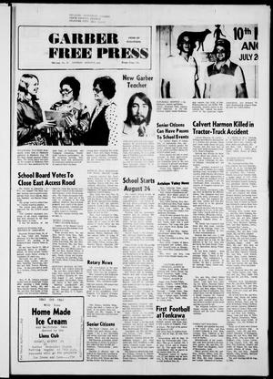 Garber Free Press (Garber, Okla.), Vol. 78, No. 45, Ed. 1 Thursday, August 17, 1978