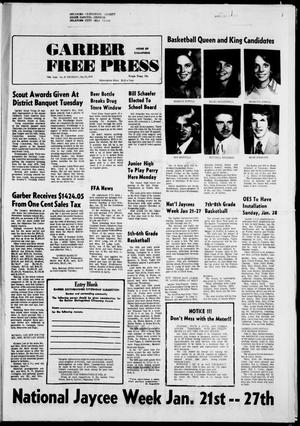 Garber Free Press (Garber, Okla.), Vol. 79, No. 16, Ed. 1 Thursday, January 25, 1979