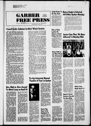 Garber Free Press (Garber, Okla.), Vol. 79, No. 26, Ed. 1 Thursday, April 5, 1979