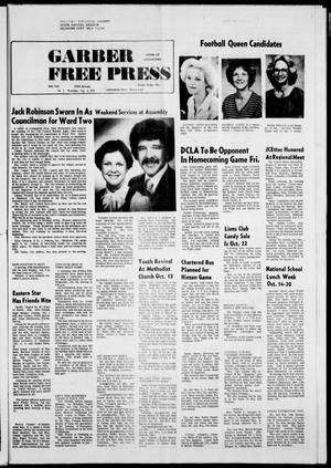 Garber Free Press (Garber, Okla.), Vol. 80, No. 1, Ed. 1 Thursday, October 4, 1979