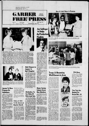 Garber Free Press (Garber, Okla.), Vol. 80, No. 5, Ed. 1 Thursday, November 1, 1979