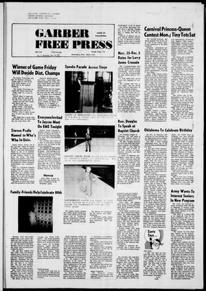 Garber Free Press (Garber, Okla.), Vol. 80, No. 6, Ed. 1 Thursday, November 8, 1979