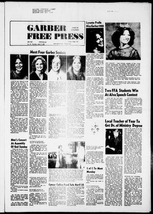 Garber Free Press (Garber, Okla.), Vol. 80, No. 29, Ed. 1 Thursday, April 17, 1980