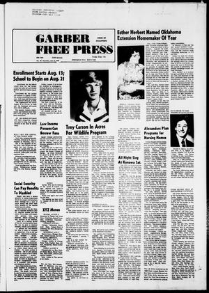 Garber Free Press (Garber, Okla.), Vol. 80, No. 42, Ed. 1 Thursday, July 31, 1980