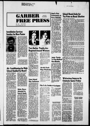 Garber Free Press (Garber, Okla.), Vol. 80, No. 48, Ed. 1 Thursday, September 11, 1980