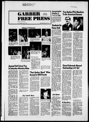 Garber Free Press (Garber, Okla.), Vol. 81, No. 7, Ed. 1 Thursday, November 13, 1980