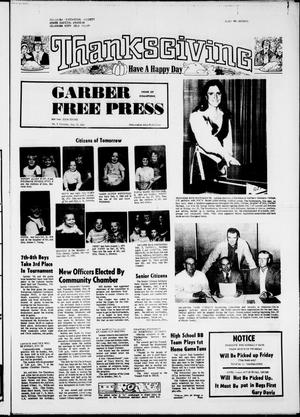 Garber Free Press (Garber, Okla.), Vol. 81, No. 9, Ed. 1 Thursday, November 27, 1980