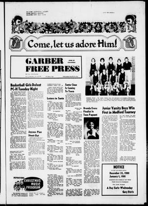 Garber Free Press (Garber, Okla.), Vol. 81, No. 11, Ed. 1 Thursday, December 18, 1980