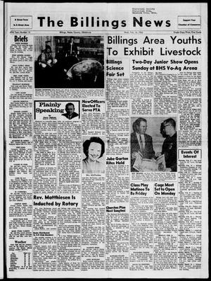 The Billings News (Billings, Okla.), Vol. 69, No. 12, Ed. 1 Wednesday, February 16, 1966